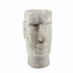 Budget ✔️ Sagebrook Home Resin 24" Face Planter, Grey 24"H - 14.0" X 12.0" X 24.0" ⌛ -Sagebrook Home Online Shop unnamed file 1004