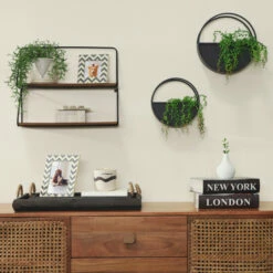 Wholesale ✔️ Sagebrook Home Set Of 2 Wood Trays, Black 4.75"H - 23.5" X 13.75" X 4.75" ⌛ -Sagebrook Home Online Shop unnamed file 1010