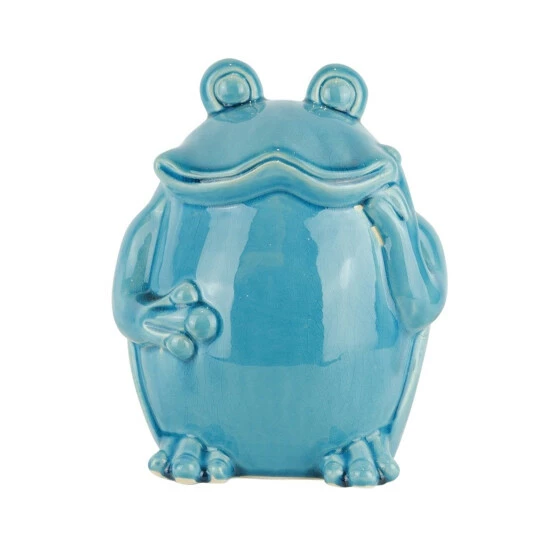 Brand new π Sagebrook Home Ceramic Standing Frog 9",teal 9"H π₯ 4 Brand new π Sagebrook Home Ceramic Standing Frog 9",teal 9"H π₯ - Image 2