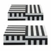 Brand new ๐ Sagebrook Home Resin, Set Of 2 10, 12" Striped Boxes, Black, White 4"H - 12.0" X 8.0" X 4.0" ๐ 2 Brand new ๐ Sagebrook Home Resin, Set Of 2 10, 12" Striped Boxes, Black, White 4"H - 12.0" X 8.0" X 4.0" ๐ -Sagebrook Home Online Shop unnamed file 1019