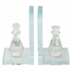 Outlet ๐ Sagebrook Home Set Of 2 Crystal Chess Piece Bookends, Clear 7"H - 4.0" X 4.0" X 7.0" โญ 9 Outlet ๐ Sagebrook Home Set Of 2 Crystal Chess Piece Bookends, Clear 7"H - 4.0" X 4.0" X 7.0" โญ -Sagebrook Home Online Shop unnamed file 106