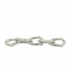 Top 10 🔔 Sagebrook Home Metal 15" Chain Links, Silver 1"H - 15.0" X 3.5" X 1.0" 🔥