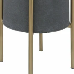 Cheapest 😉 Sagebrook Home Set Of 2 Planter On Metal Stand, Gray, Gld 23"H - 14.0" X 14.0" X 23.0" ✨ -Sagebrook Home Online Shop unnamed file 1085