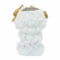 Hot Sale 👏 Sagebrook Home Resin, 16"h Daisies Lady Head Planter, White, Gold 16.0"H - 12.0" X 11.0" X 16.0" 😀 -Sagebrook Home Online Shop unnamed file 1089