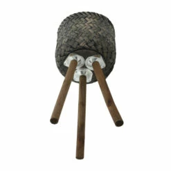 Promo 👏 Sagebrook Home Set Of 2 Bamboo Planters On Stands 23.0"H - 11.5" X 11.5" X 23.0" ⌛ -Sagebrook Home Online Shop unnamed file 1112