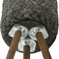 Promo 👏 Sagebrook Home Set Of 2 Bamboo Planters On Stands 23.0"H - 11.5" X 11.5" X 23.0" ⌛ -Sagebrook Home Online Shop unnamed file 1114