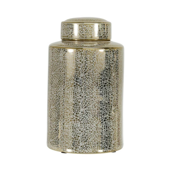 Brand new ๐ Sagebrook Home 12" Jar, Crackle Gold 12.0"H - 7.0" X 8.0" X 12.0" ๐ 5 Brand new ๐ Sagebrook Home 12" Jar, Crackle Gold 12.0"H - 7.0" X 8.0" X 12.0" ๐ - Image 3