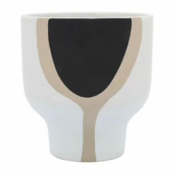 Brand new ⭐ Sagebrook Home Ceramic 9" Mushroom Planter, White 10.0"H - 9.0" X 9.0" X 10.0" 😀