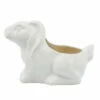 Hot Sale 🎁 Sagebrook Home 7" Fake Rabbit Planter, White 7.0"H - 10.0" X 6.0" X 7.0" 🤩