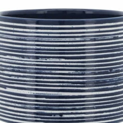 Promo 👍 Sagebrook Home Ceramic 8" Planter On Stand, Blue 9.25"H - 7.75" X 7.75" X 9.25" 🎁 -Sagebrook Home Online Shop unnamed file 1196