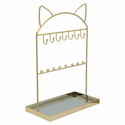 Best reviews of 👏 Sagebrook Home Metal 13" Cat Ears Hanger, Gold ✨