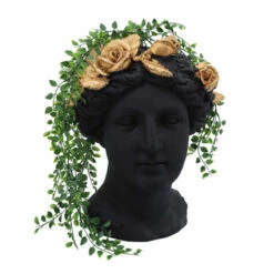 Brand new ๐ฏ Sagebrook Home Resin, 16"h Roses Lady Head Planter, Black, Gold 16.0"H - 12.0" X 12.0" X 16.0" โญ 13 Brand new ๐ฏ Sagebrook Home Resin, 16"h Roses Lady Head Planter, Black, Gold 16.0"H - 12.0" X 12.0" X 16.0" โญ -Sagebrook Home Online Shop unnamed file 1233
