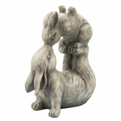 Best reviews of 🧨 Sagebrook Home Resin, 15"h Kissing Bunnies, Antique White 15"H ✨ -Sagebrook Home Online Shop unnamed file 1253