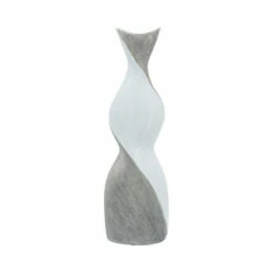 Deals 🥰 Sagebrook Home Ceramic 20" Twisted Vase, White, Silver 20"H 🧨 -Sagebrook Home Online Shop unnamed file 1276