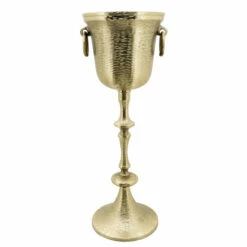 Coupon ๐งจ Sagebrook Home Metal 31" Wine Cooler, Gold 31.0"H - 12.0" X 11.0" X 31.0" ๐