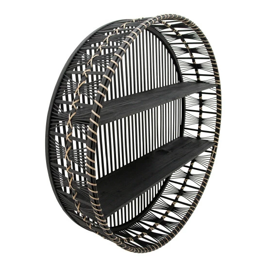 Coupon 𧨠Sagebrook Home Wood, 32", 2-layer Wall Shelf, Black 32.0"H - 32.0" X 8.0" X 32.0" π 3 Coupon 𧨠Sagebrook Home Wood, 32", 2-layer Wall Shelf, Black 32.0"H - 32.0" X 8.0" X 32.0" π