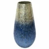 Flash Sale 🎉 Sagebrook Home 12" Crackled Vase, Silver Blue Ombre 12"H 🎁