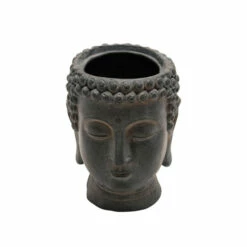 Hot Sale ⌛ Sagebrook Home Resin 9" Buddha Flower Pot, Black 9"H - 8.0" X 8.0" X 9.0" 😀 -Sagebrook Home Online Shop unnamed file 1360