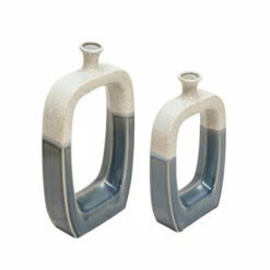 Discount 🔔 Sagebrook Home Ec, Ceramic 18" Vase W/Cutout White/Blue Rf 🛒 -Sagebrook Home Online Shop unnamed file 137