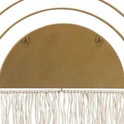 New 🎁 Sagebrook Home Metal, Wood, 17"h Arched Mirrored Wall Deco, Gold 17.0"H - 24.0" X 0.59" X 17.0" 👍 -Sagebrook Home Online Shop unnamed file 1390