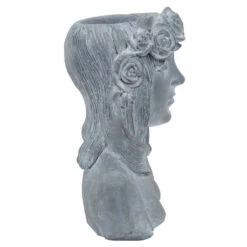 Coupon 🎁 Sagebrook Home Resin, 19" Lady With Roses, Gray 19.0"H 🔔 -Sagebrook Home Online Shop unnamed file 1410