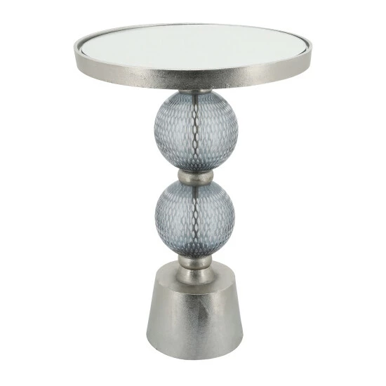 Hot Sale ๐ Sagebrook Home Metal, 22"h Orb Side Table, Mirror Top, Gry, Brnz 22.0"H - 16.0" X 16.0" X 22.0" ๐ฅฐ 4 Hot Sale ๐ Sagebrook Home Metal, 22"h Orb Side Table, Mirror Top, Gry, Brnz 22.0"H - 16.0" X 16.0" X 22.0" ๐ฅฐ - Image 2