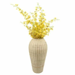 Budget ✨ Sagebrook Home Wicker, 21"h Decorative Vase, Natural 21.0"H 🎁 -Sagebrook Home Online Shop unnamed file 1491