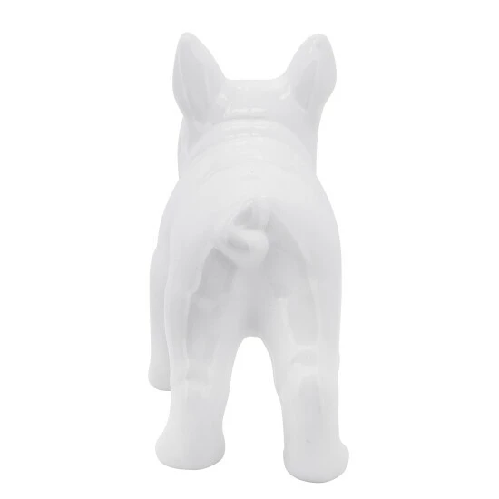 Outlet π Sagebrook Home Ceramic, 12" Bulldog, White - 13" X 6" X 10" π 6 Outlet π Sagebrook Home Ceramic, 12" Bulldog, White - 13" X 6" X 10" π - Image 4