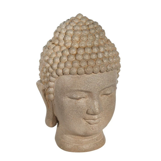 Outlet π Sagebrook Home Resin 11.5" Buddha Head, Stone 11.5"H - 7.5" X 7.25" X 11.5" π 3 Outlet π Sagebrook Home Resin 11.5" Buddha Head, Stone 11.5"H - 7.5" X 7.25" X 11.5" π
