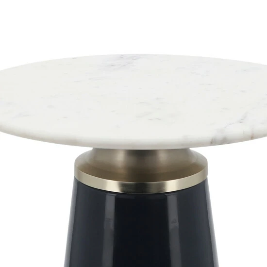 Outlet ๐ฏ Sagebrook Home Marble Top, 18"h Nebular Side Table, Blue 18.0"H - 18.0" X 18.0" X 18.0" ๐ 6 Outlet ๐ฏ Sagebrook Home Marble Top, 18"h Nebular Side Table, Blue 18.0"H - 18.0" X 18.0" X 18.0" ๐ - Image 4