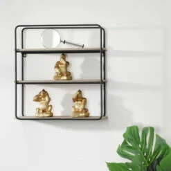 Best Pirce 👏 Sagebrook Home Resin, Set Of 3 Hear, Speak, See No Evil Gorillas, Gold 6"H - 4.0" X 4.0" X 6.0" 🔔