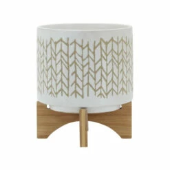 Outlet π― Sagebrook Home 8" Chevron Planter With Wood Stand, Beige 9.0"H - 8.0" X 8.0" X 9.0" π€© 12 Outlet π― Sagebrook Home 8" Chevron Planter With Wood Stand, Beige 9.0"H - 8.0" X 8.0" X 9.0" π€© -Sagebrook Home Online Shop unnamed file 1574