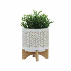 Outlet π― Sagebrook Home 8" Chevron Planter With Wood Stand, Beige 9.0"H - 8.0" X 8.0" X 9.0" π€© 13 Outlet π― Sagebrook Home 8" Chevron Planter With Wood Stand, Beige 9.0"H - 8.0" X 8.0" X 9.0" π€© -Sagebrook Home Online Shop unnamed file 1575
