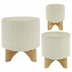 Discount π€© Sagebrook Home Ceramic 10" Chevron Planter On Stand, Ivory 9"H - 11.0" X 11.0" X 9.0" π 5 Discount π€© Sagebrook Home Ceramic 10" Chevron Planter On Stand, Ivory 9"H - 11.0" X 11.0" X 9.0" π -Sagebrook Home Online Shop unnamed file 1584