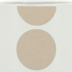 Best Pirce ✨ Sagebrook Home Ceramic Set Of 2 7, 10"d Circle Planters With Saucer, Tan 10.0"H - 10.0" X 10.0" X 10.0" 👏 -Sagebrook Home Online Shop unnamed file 1590