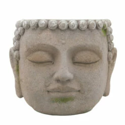 Deals 🔥 Sagebrook Home Resin, 11" Buddha Head Planter, Gray 8.66"H - 11.02" X 10.24" X 8.66" 🎉 -Sagebrook Home Online Shop unnamed file 1596