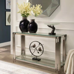 Best deal ⭐ Sagebrook Home 16" Ribbed Metal Vase, 2-tone Black 15.5"H 🛒