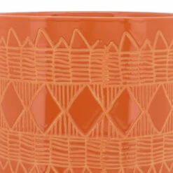 Top 10 🔥 Sagebrook Home Ceramic 10" Aztec Planter On Wooden Stand, Orange 11.0"H - 10.0" X 10.0" X 11.0" ⭐ -Sagebrook Home Online Shop unnamed file 1753