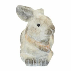 Hot Sale 💯 Sagebrook Home Resin, 16"l Mr. Fake Rabbit Statue, Antique White 11.0"H ⭐ -Sagebrook Home Online Shop unnamed file 1830