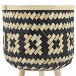 Coupon 🧨 Sagebrook Home Bamboo Set Of 3 11, 13, 15" Checkered Planters, Brown 30.0"H - 15.0" X 15.0" X 30.0" 🥰 -Sagebrook Home Online Shop unnamed file 1867