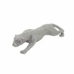 Cheap 👏 Sagebrook Home 20" Leopard Tabletop Decor, Silver ❤️ -Sagebrook Home Online Shop unnamed file 1903