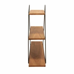 Cheapest 😉 Sagebrook Home Metal, Wood 20" Triangle Wall Shelf, Brown 20.0"H - 25.0" X 6.5" X 20.0" 👏 -Sagebrook Home Online Shop unnamed file 1942