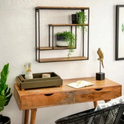 Best Pirce 🎉 Sagebrook Home Ceramic 6" Planter With Saucer, Black 6"H - 6.0" X 6.0" X 6.0" 😍