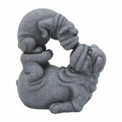 Wholesale ❤️ Sagebrook Home Resin, 13"h Kissing Pugs, Gray 13"H ⌛ -Sagebrook Home Online Shop unnamed file 2015