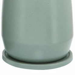 Cheapest 🔥 Sagebrook Home Ceramic Set Of 2 7, 10"d Planters With Saucer, Green 10.0"H - 10.0" X 10.0" X 10.0" 👍 -Sagebrook Home Online Shop unnamed file 2114