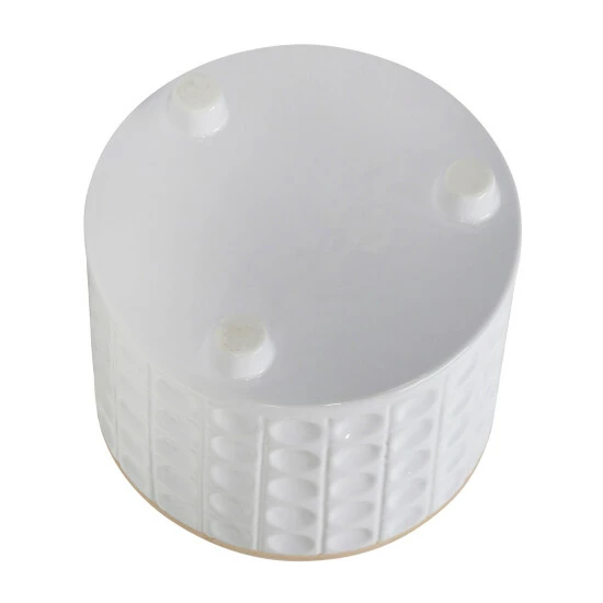 Promo ๐ Sagebrook Home Set Of 2 Ceramic Dimpled Footed Planter 10, 12", White 11"H - 12.0" X 12.0" X 11.0" โญ 7 Promo ๐ Sagebrook Home Set Of 2 Ceramic Dimpled Footed Planter 10, 12", White 11"H - 12.0" X 12.0" X 11.0" โญ - Image 5