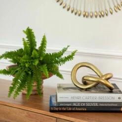 New 🥰 Sagebrook Home Metal 9" Knot, Gold 5.0"H - 9.0" X 8.0" X 5.0" 🌟