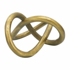 New 🥰 Sagebrook Home Metal 9" Knot, Gold 5.0"H - 9.0" X 8.0" X 5.0" 🌟 -Sagebrook Home Online Shop unnamed file 2164