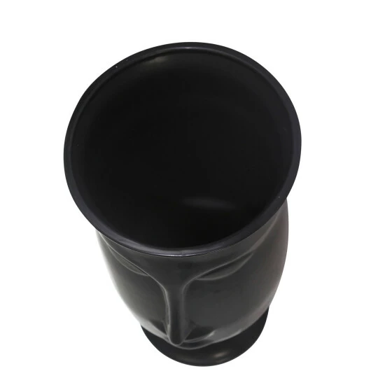 Best reviews of 😀 Sagebrook Home Ceramic 11" Face Vase Withbase,black 11.02"H ✔️ 6 Best reviews of 😀 Sagebrook Home Ceramic 11" Face Vase Withbase,black 11.02"H ✔️ - Image 4