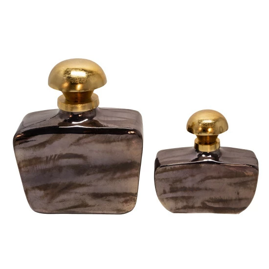 Top 10 🔔 Sagebrook Home 16"h Glass Decanter With Knob, Black 16.0"H - 13.0" X 6.0" X 16.0" 👏 6 Top 10 🔔 Sagebrook Home 16"h Glass Decanter With Knob, Black 16.0"H - 13.0" X 6.0" X 16.0" 👏 - Image 4